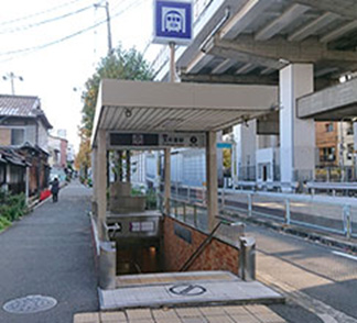大阪市営地下鉄谷町線　文の里駅からのアクセス
